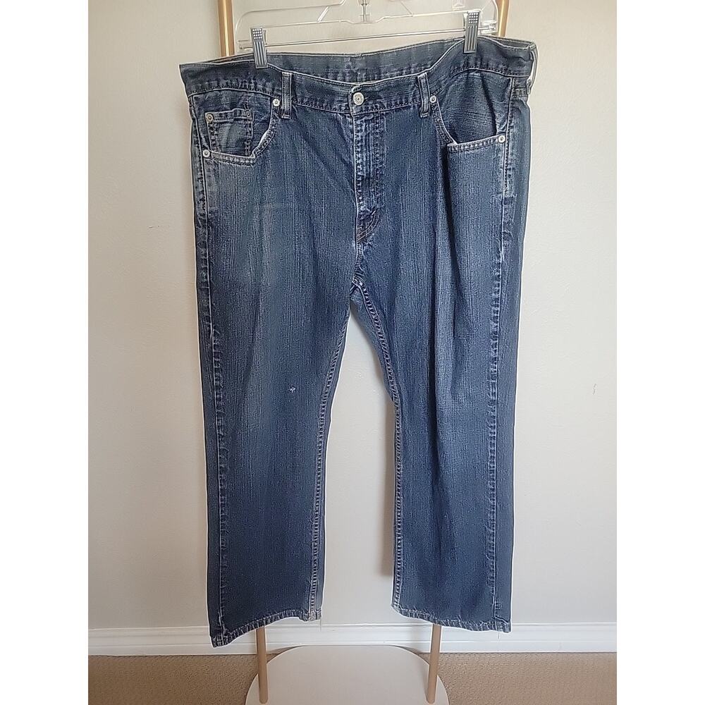 Levis 559 Jeans 40X30 Relaxed Straight Fit Dark Wash Blue Denim 100% Cotton